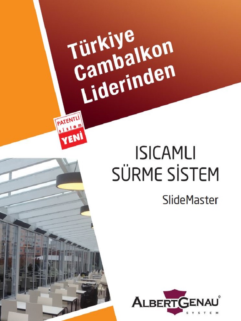 SlideMaster Twin Isıcamlı Sürme Cambalkon
